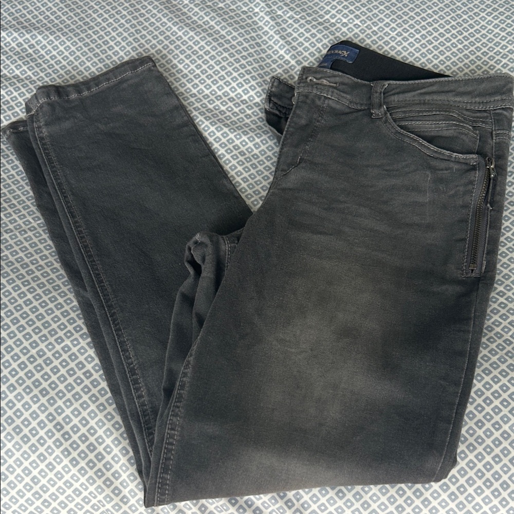 Democracy Charcoal Straight Leg Jeans